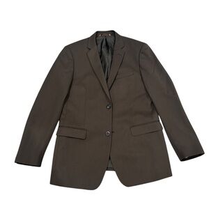 Martino Uomo Moda Brown Men's Blazer Sports Coat-size 40L
